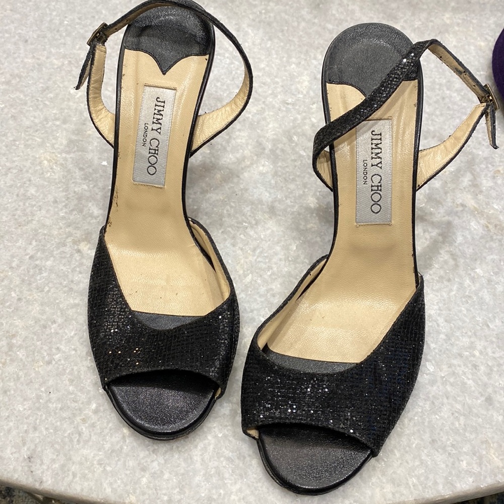 Great condition Jimmy Choo size 40 1/2 Made in Italy size 10 US